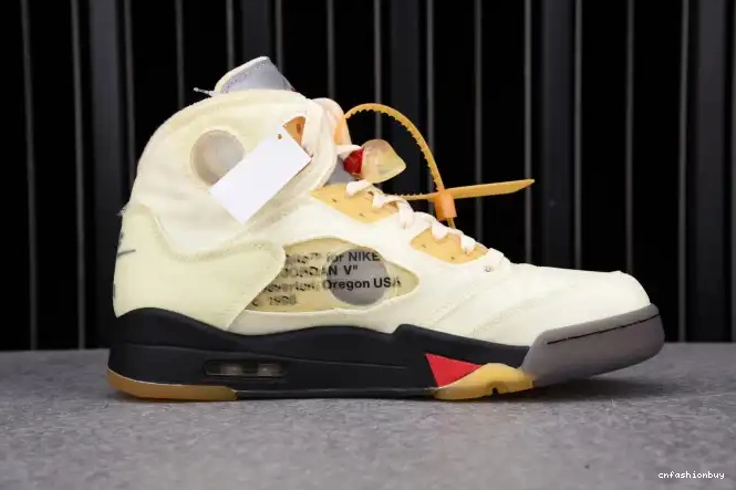 OFF-WHITE DH8565-100 Retro 5 Sail Jordan 0704